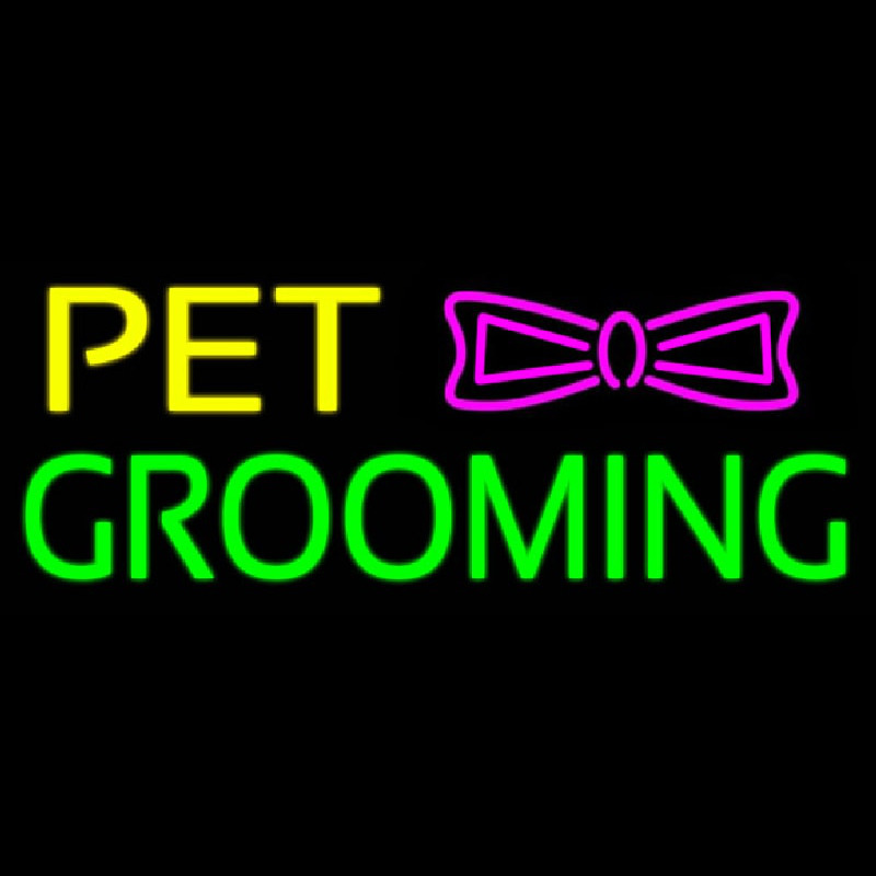 Pet Grooming Logo Leuchtreklame