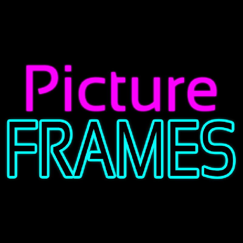 Picture Frames 1 Leuchtreklame
