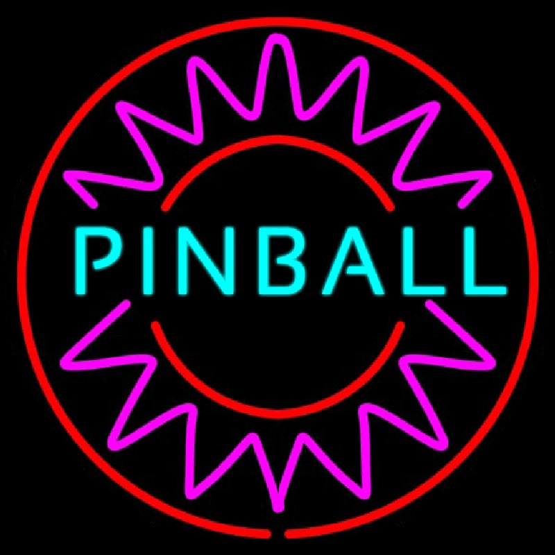 Pinball 1 Leuchtreklame