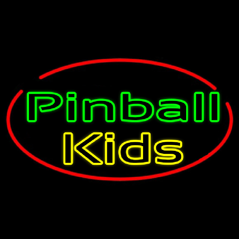 Pinball Kids Leuchtreklame