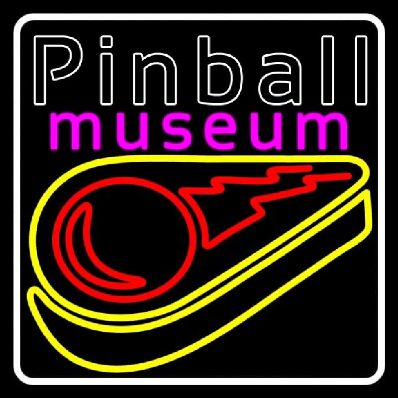 Pinball Museum 1 Leuchtreklame