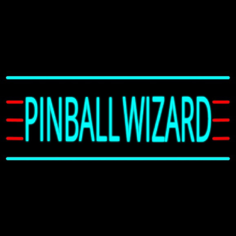 Pinball Wizard Leuchtreklame