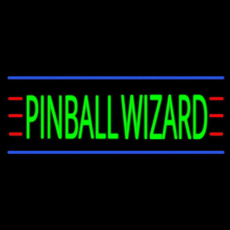 Pinball Wizard Leuchtreklame