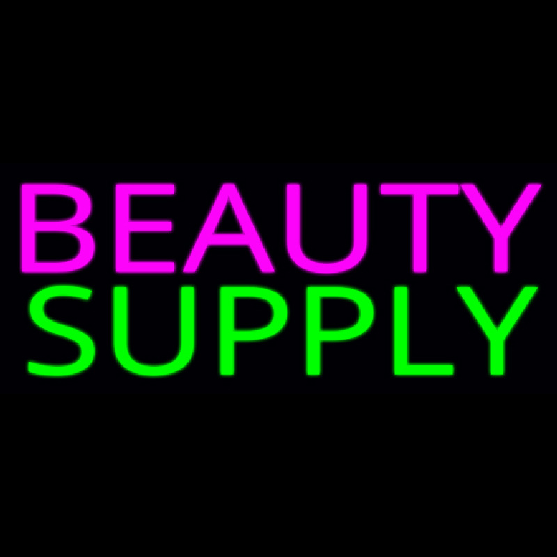 Pink Beauty Supply Leuchtreklame