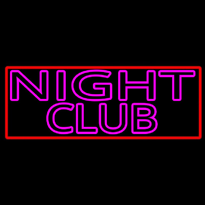 Pink Night Club Leuchtreklame