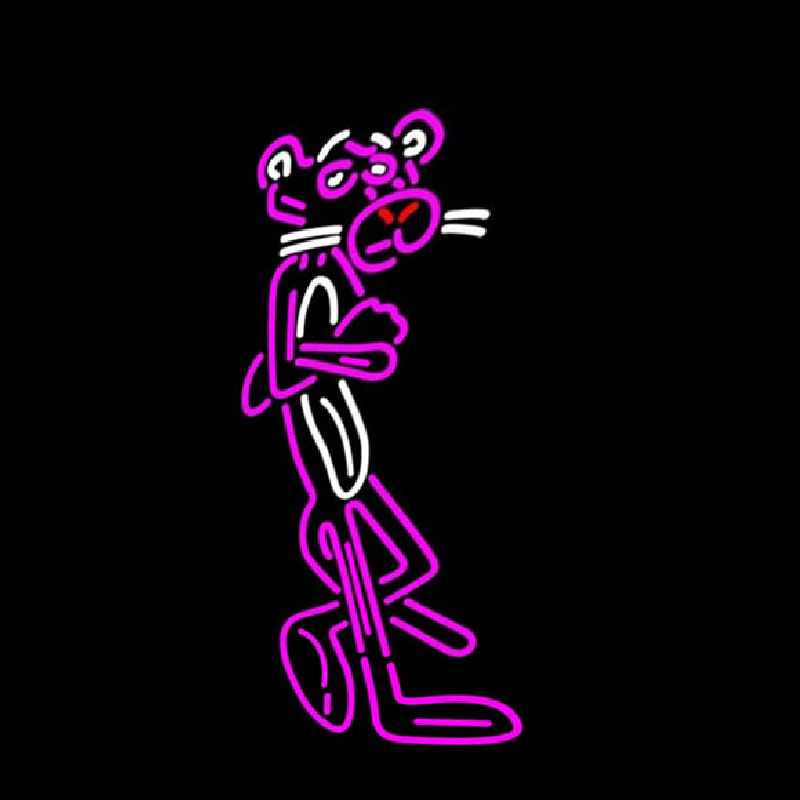 Pink Panther Leuchtreklame