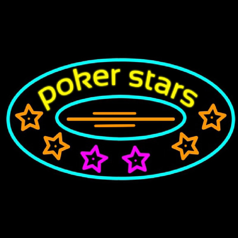 Pokers Stars 2 Leuchtreklame