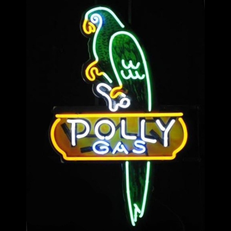 Polly Gas Leuchtreklame