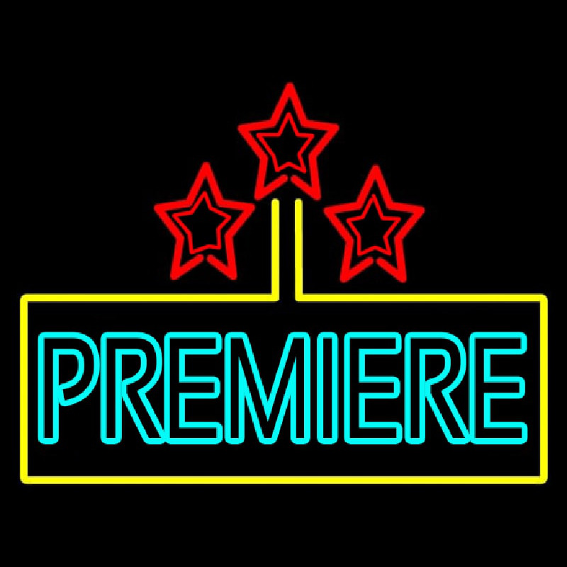 Premiere Dark Leuchtreklame