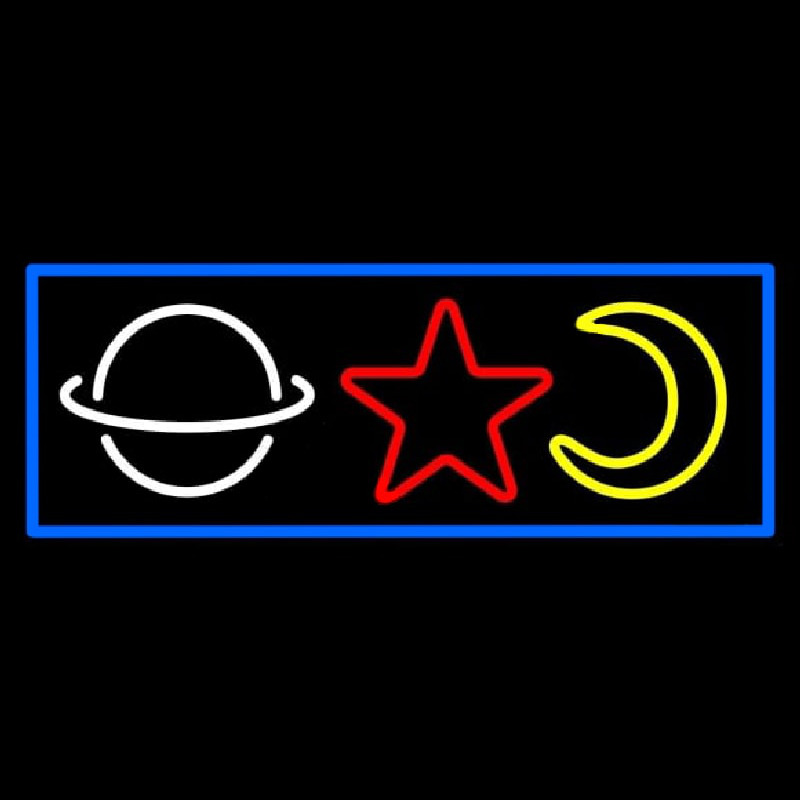 Psychic Logos With Blue Bordeer Leuchtreklame