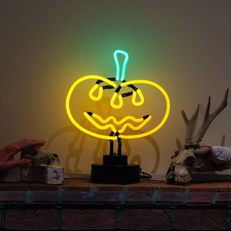 Pumpkin Desktop Leuchtreklame