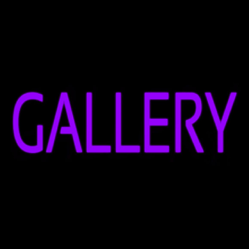 Purle Gallery Leuchtreklame