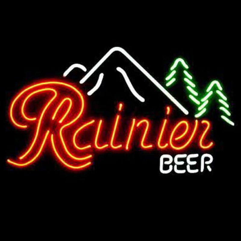 Rainier Bier Bar Offen Leuchtreklame