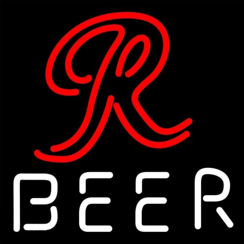Rainier R Logo Beer Sign Leuchtreklame