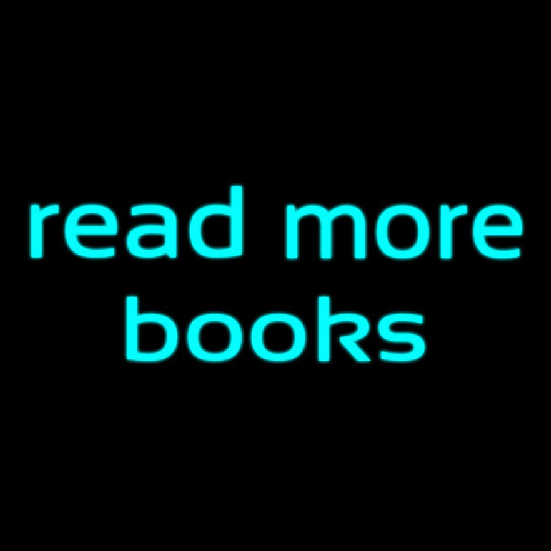 Read More Books Leuchtreklame