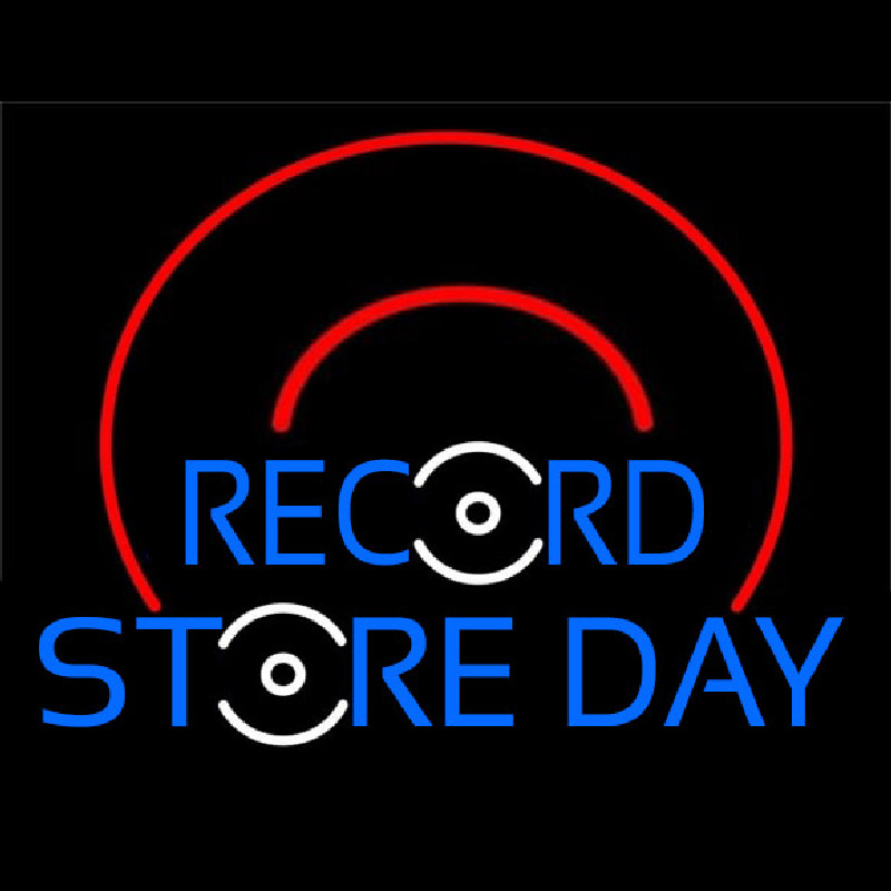Record Store Day Leuchtreklame