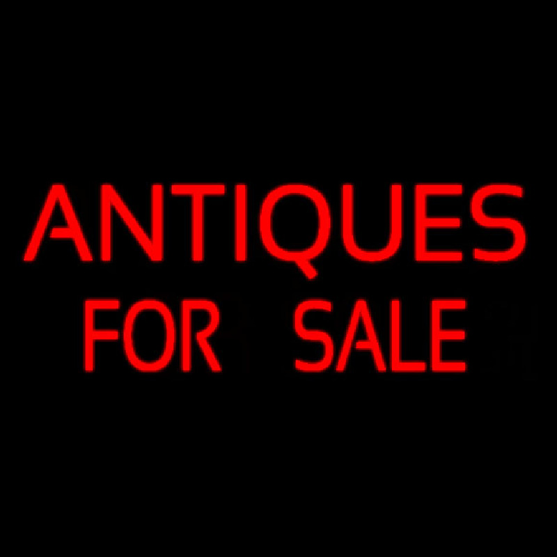 Red Antiques For Sale Leuchtreklame