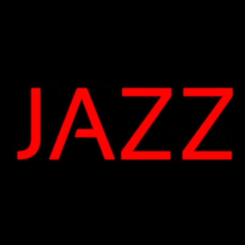 Red Block Jazz Leuchtreklame