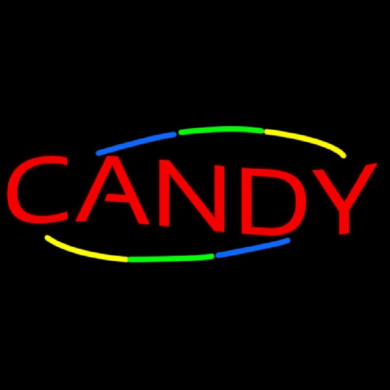 Red Candy Leuchtreklame