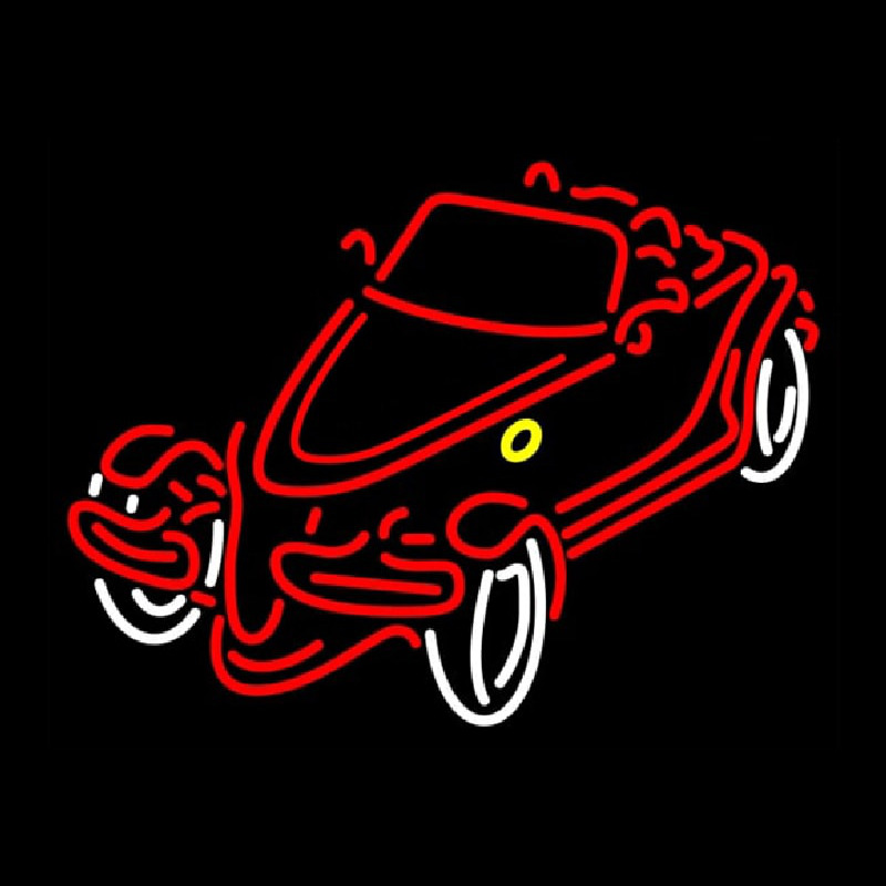 Red Car Leuchtreklame