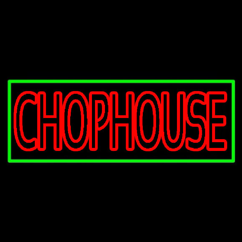 Red Chophouse Leuchtreklame