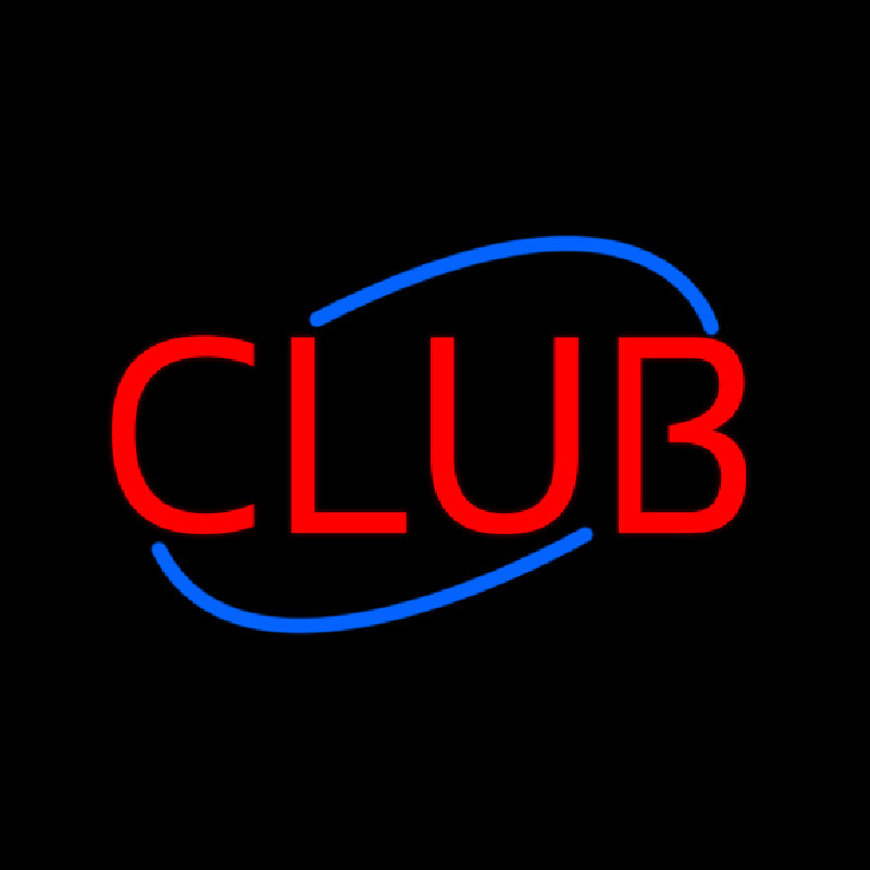 Red Club Leuchtreklame