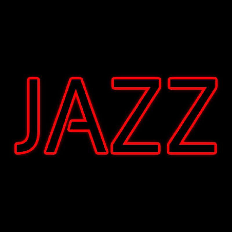 Red Jazz Block 3 Leuchtreklame