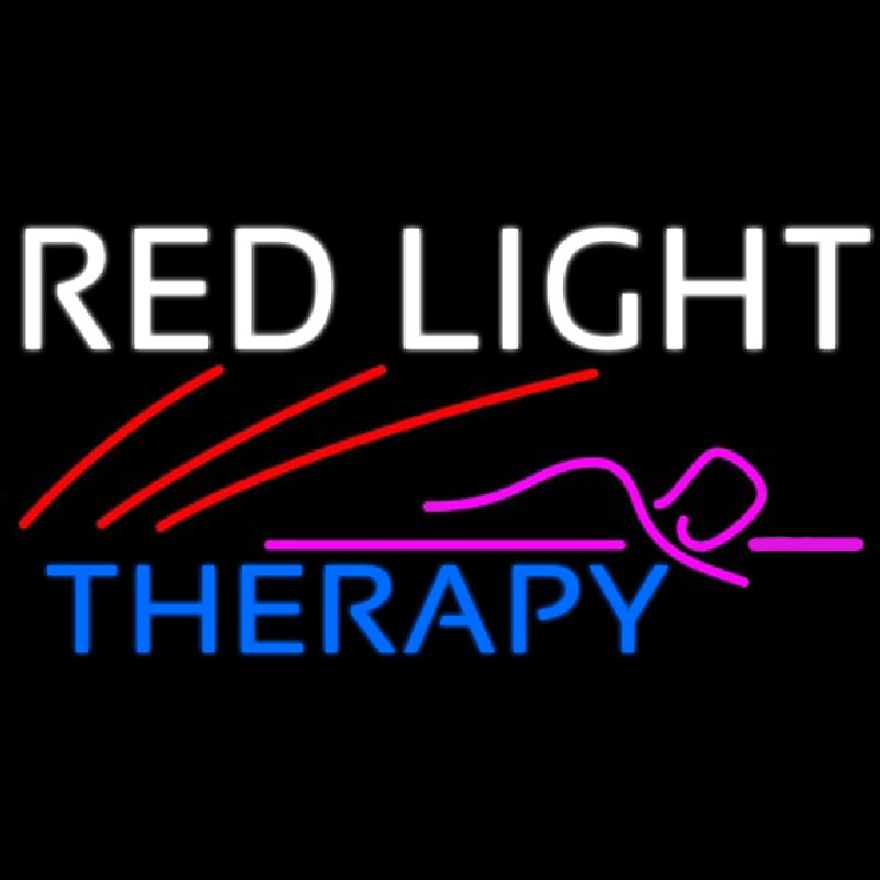 Red Light Therapy Leuchtreklame
