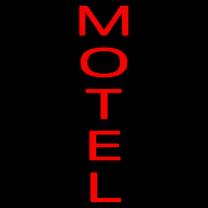 Red Motel Leuchtreklame