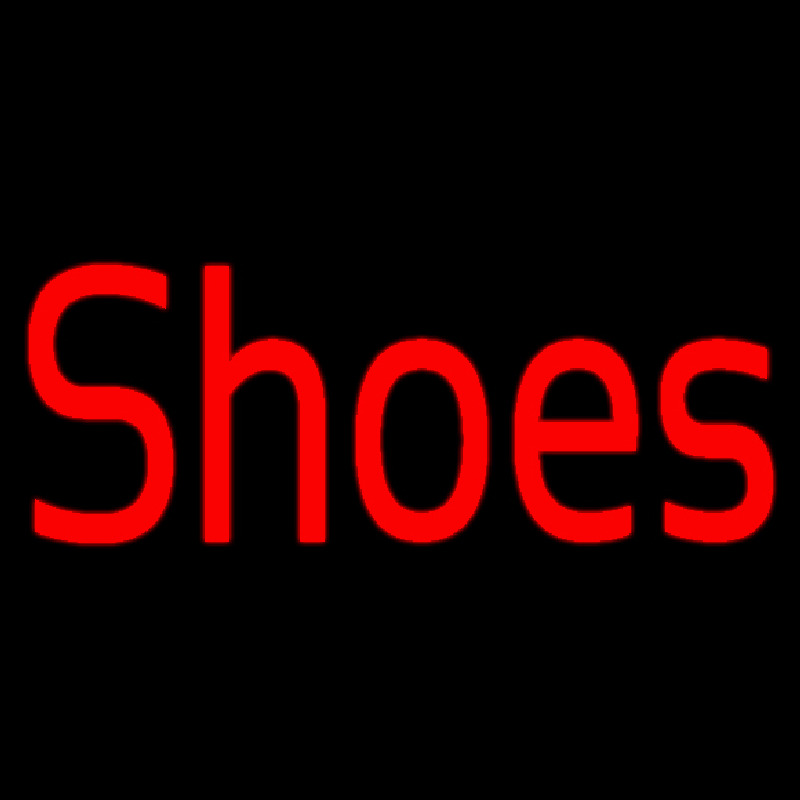 Red Shoes Leuchtreklame
