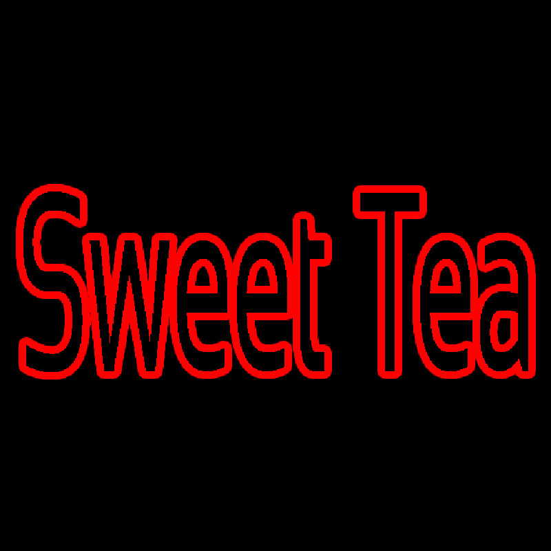 Red Sweet Tea Leuchtreklame