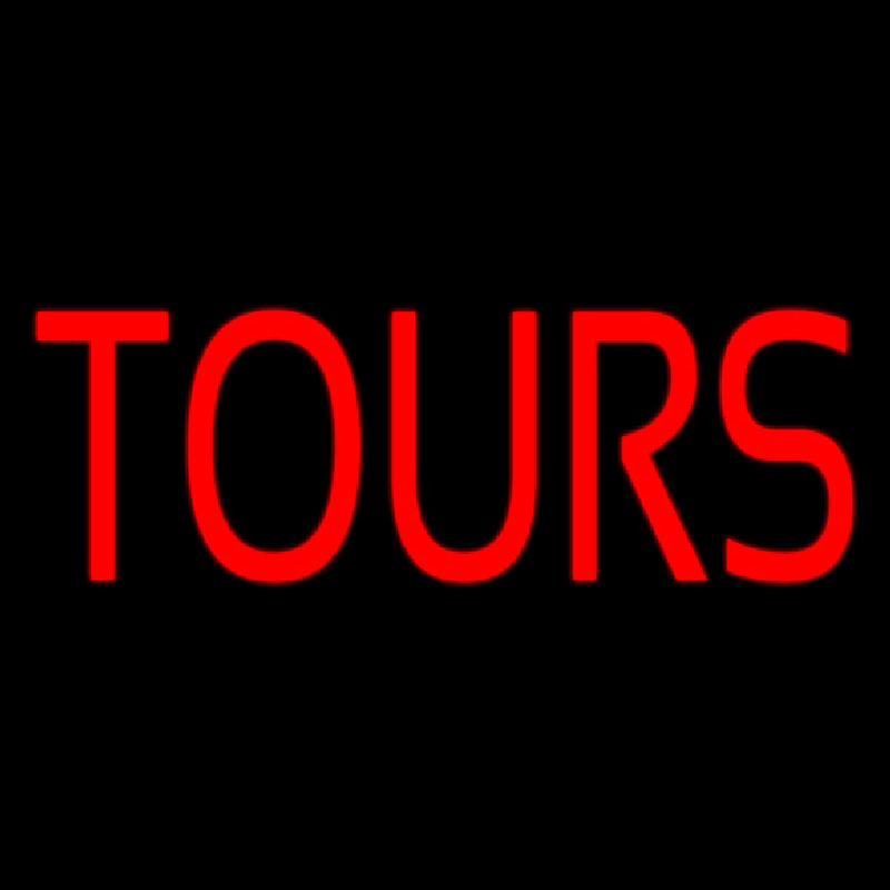 Red Tours Leuchtreklame