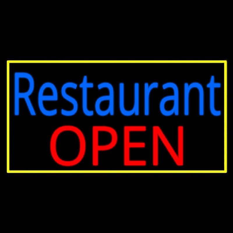 Restaurant Open 1 Leuchtreklame