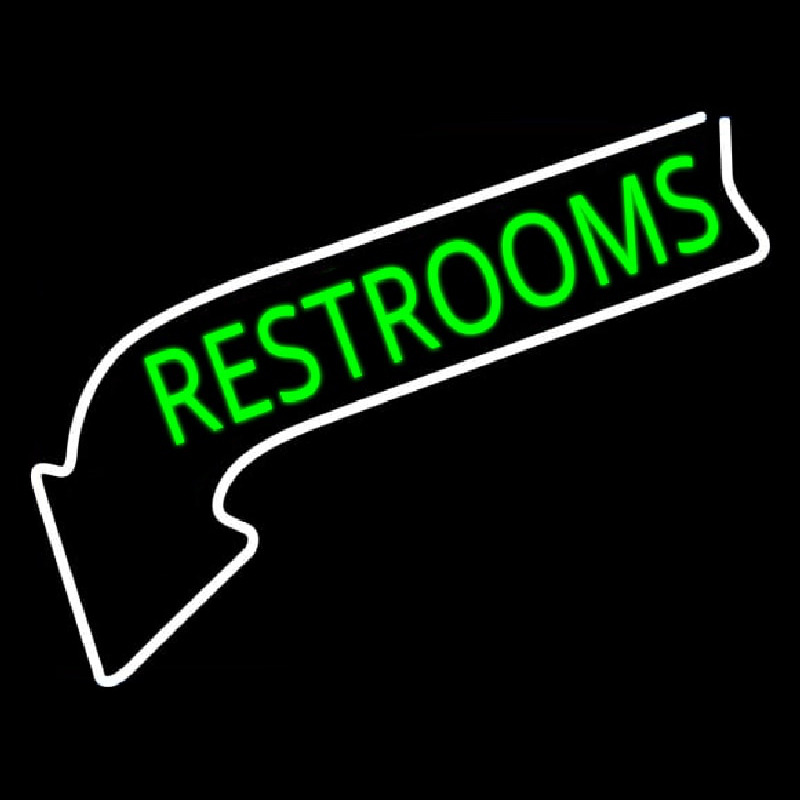 Restrooms Leuchtreklame