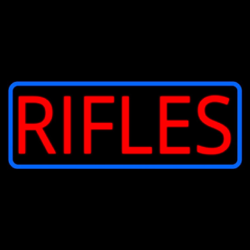 Rifles Leuchtreklame