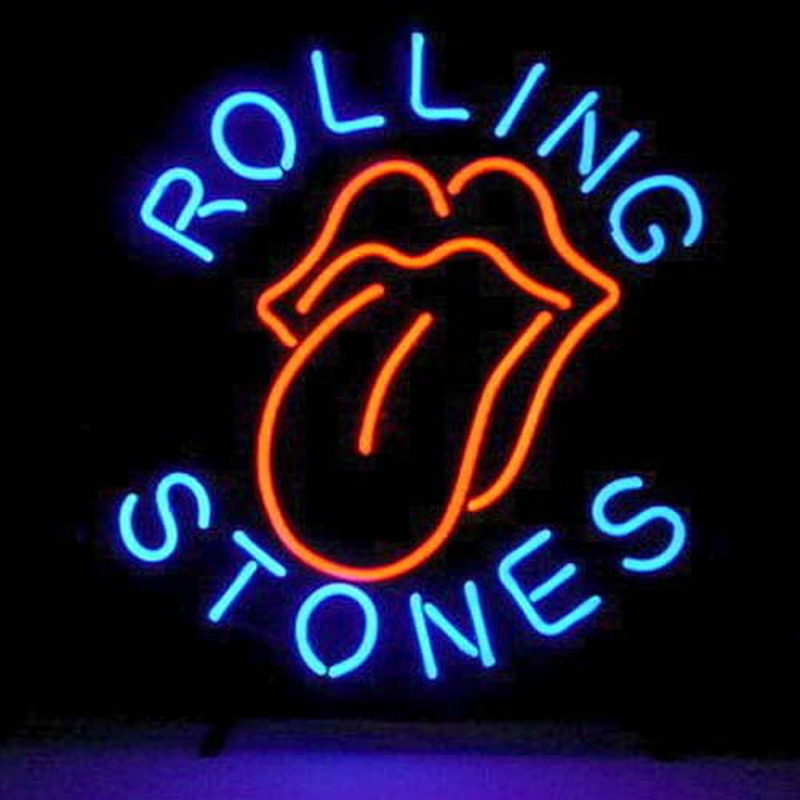 Rolling Stones Leuchtreklame