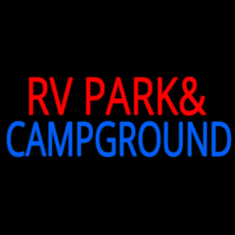 Rv Park And Campground Leuchtreklame