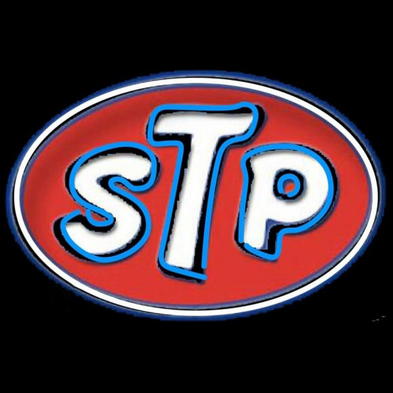 STP Oil Treatment Richard Petty 43 Leuchtreklame