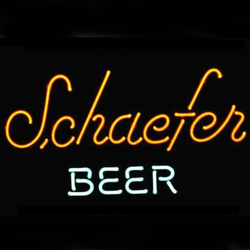 Schaefer Bier Logo Biergarten Display Kneipe Bar Leuchtreklame Geschenk Schnelle Lieferung