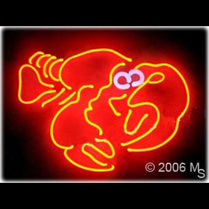 Seafood Lobster Leuchtreklame