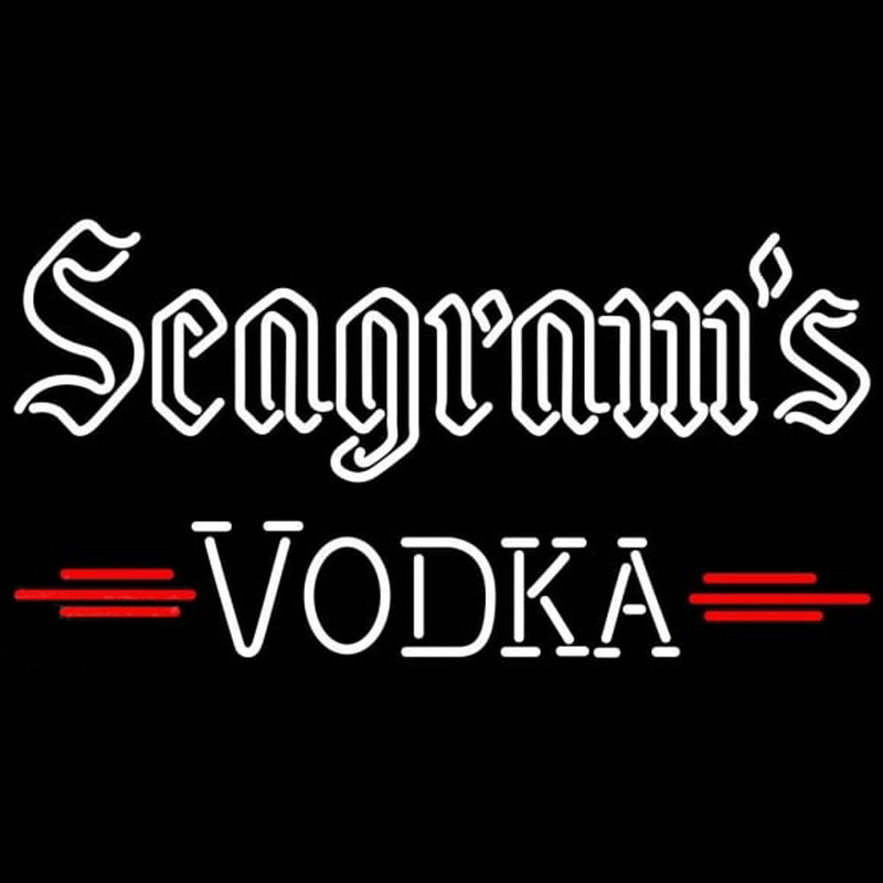 Seagrams Vodka Beer Sign Leuchtreklame
