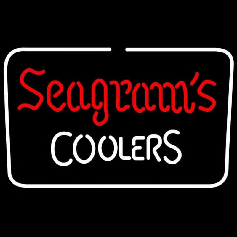 Segrams Coolers Beer Sign Leuchtreklame