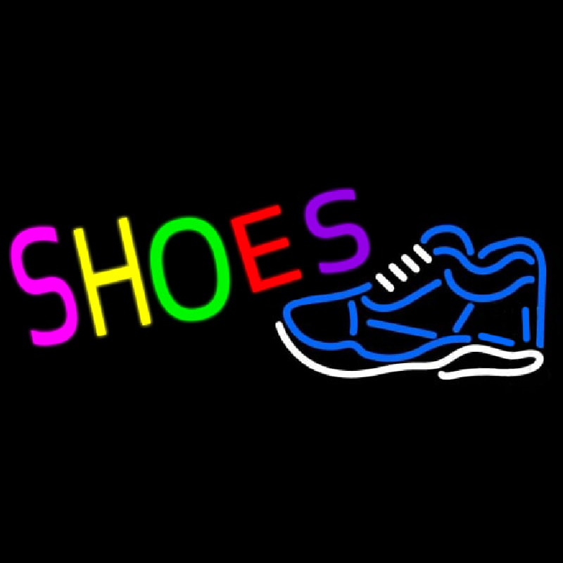 Shoes Logo Leuchtreklame