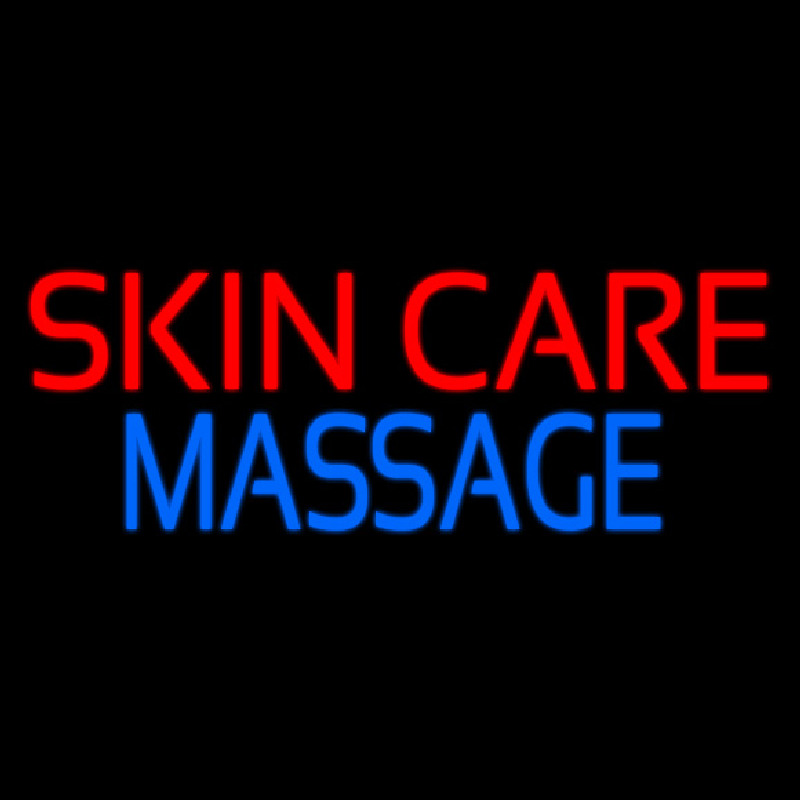 Skin Care Massage Hair Leuchtreklame