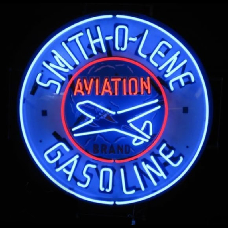 Smitholene Aviation Leuchtreklame