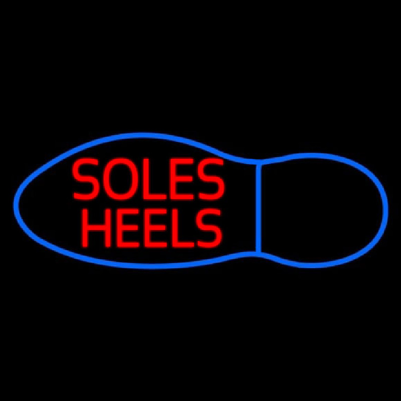 Soles Heels Leuchtreklame