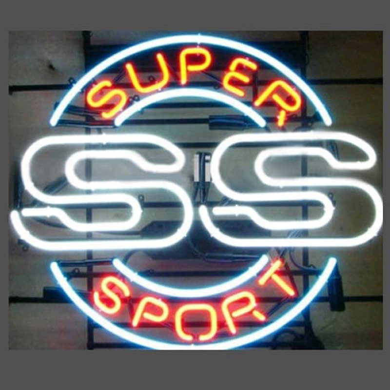 Ss Super Sport Leuchtreklame