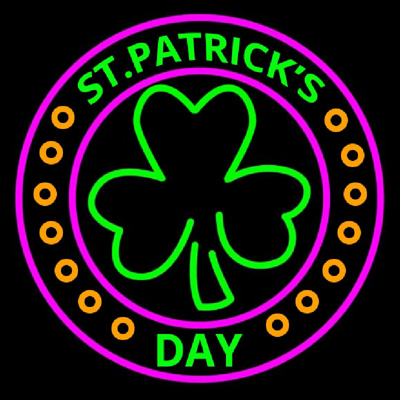 St Patricks Day Leuchtreklame