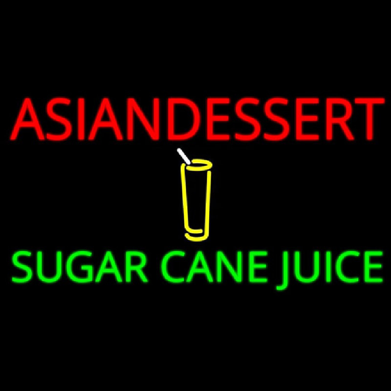 Sugar Cane Juice Leuchtreklame