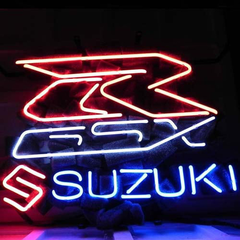 Suzuki Asian Auto Bier Bar Leuchtreklame